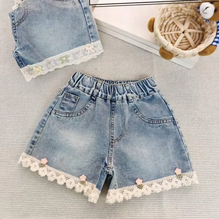 شرتک جین دخترانه