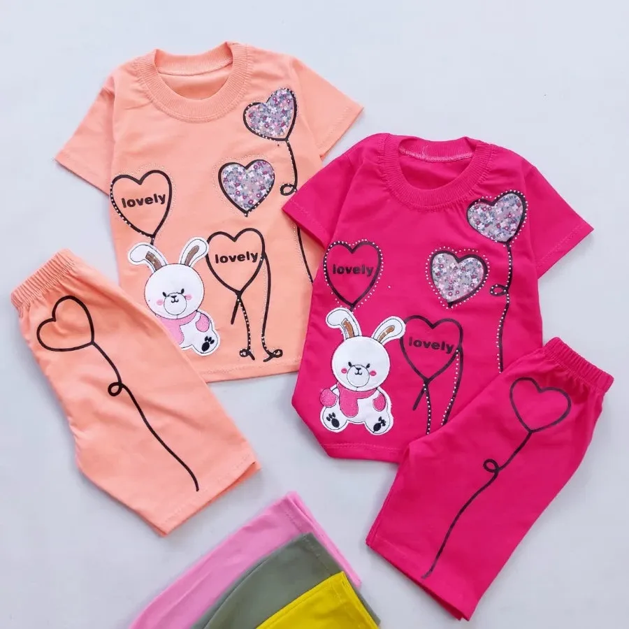 تیشرت شلوارک خرگوش و بادک