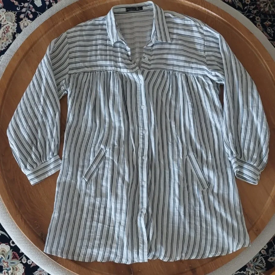 مانتو نخی راه راه