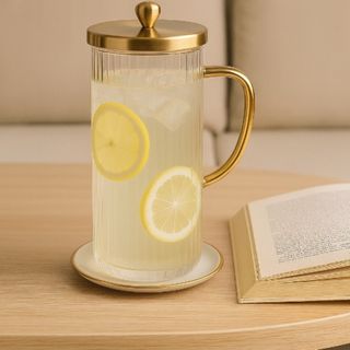 لیوان اسموتی همراه نی