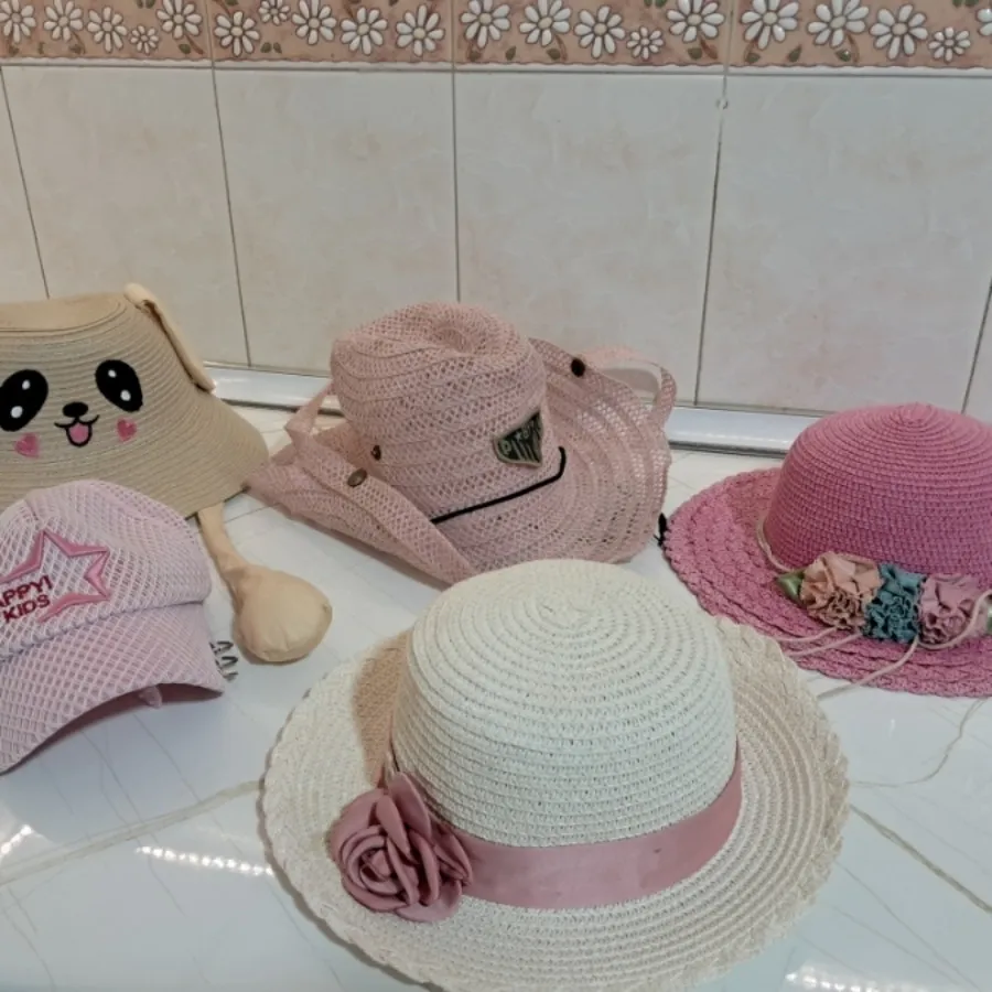 کلاه افتابی و حصیری