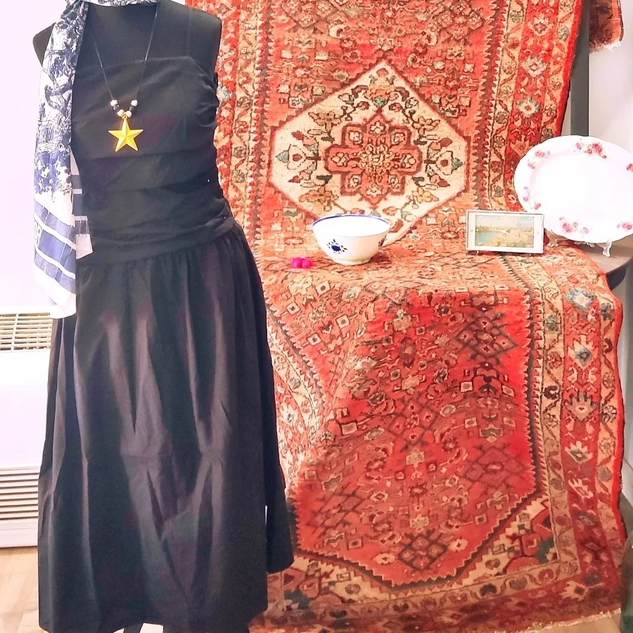 لباس بندی مشکی پفی