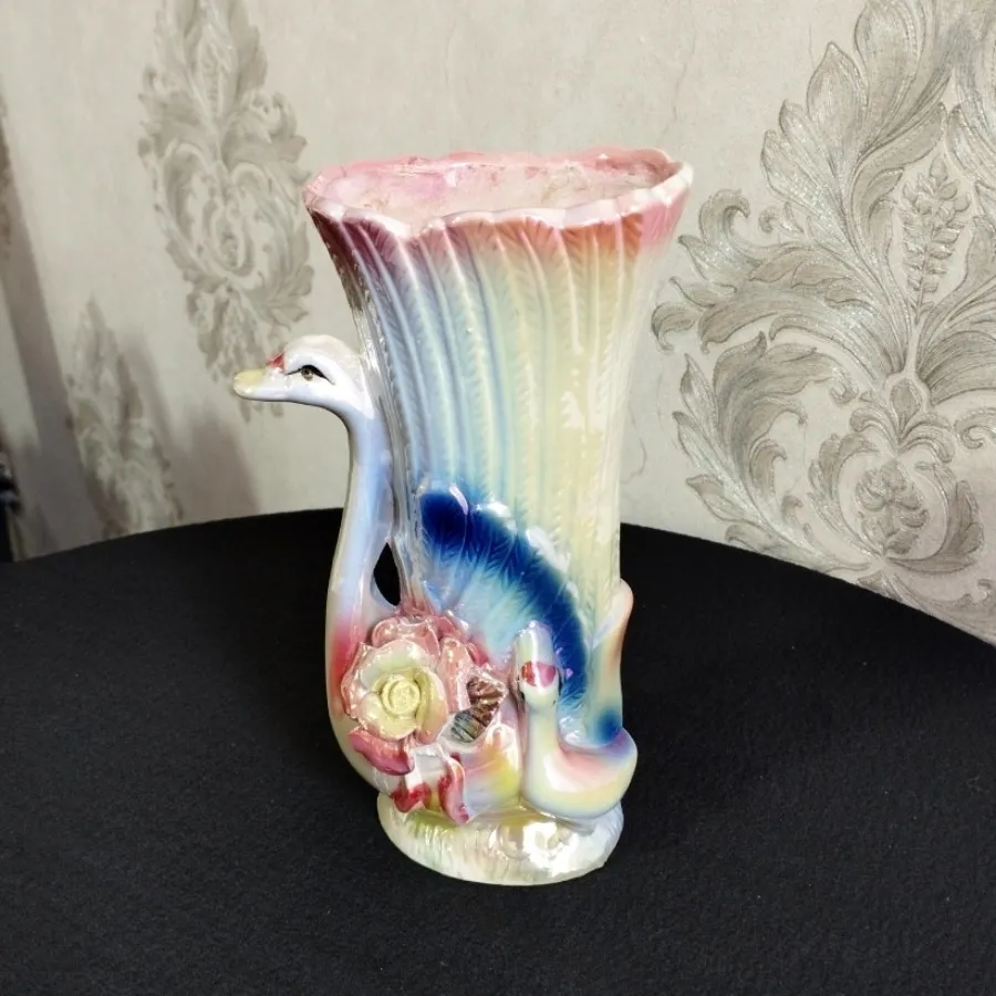 گلدان هفت رنگ مرمری