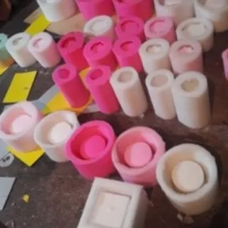 قالب شمع سیلیکونی حراج