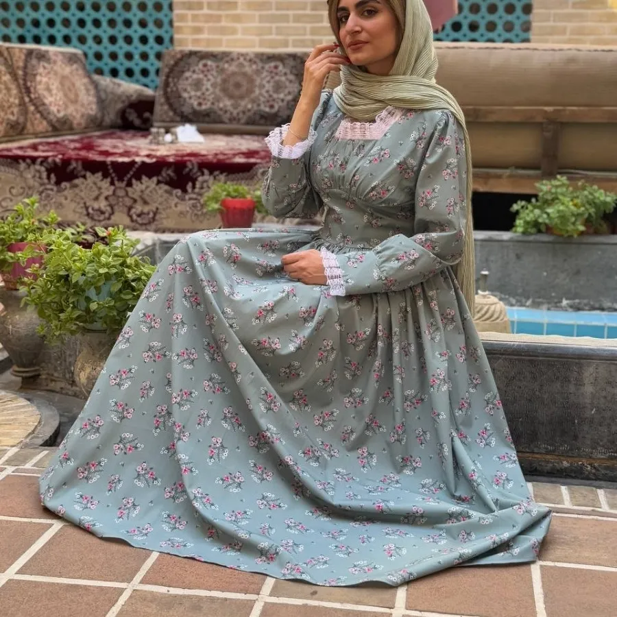 پیراهن چین دار