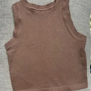 کراپ شاین دار قهوه ای