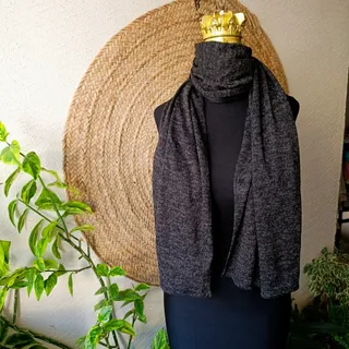 شال زمستونی مشکی