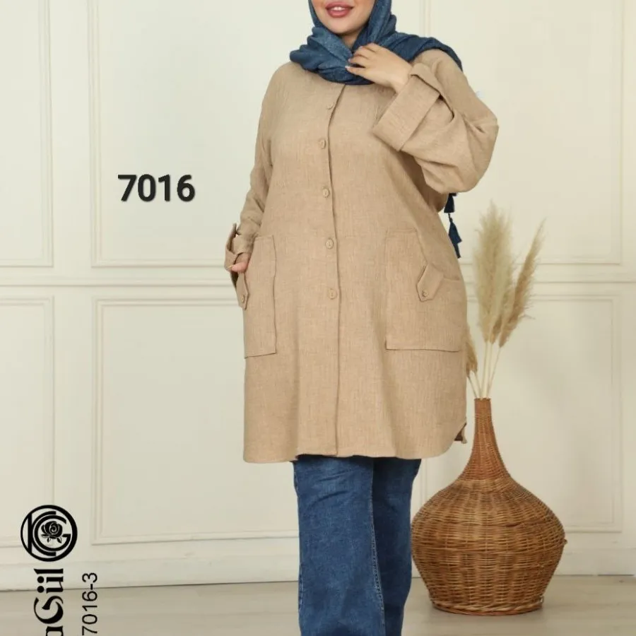 مانتو اسپرت سایز بزرگ