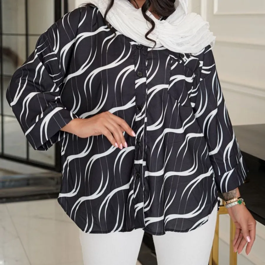 شومیز مانتویی