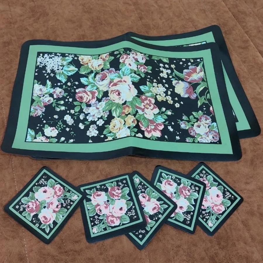 زیر بشقابی و لیوان