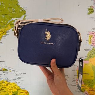 کیف کراس سرمه ای US POLO