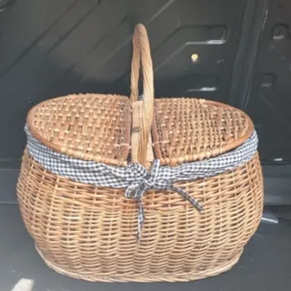 سبد حصیری نو