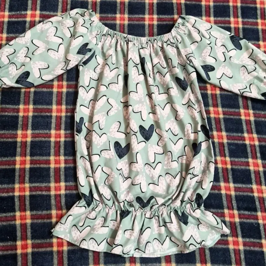 شومیزی دخترانه قلبی