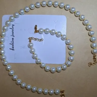 گردنبند مروارید سنگی