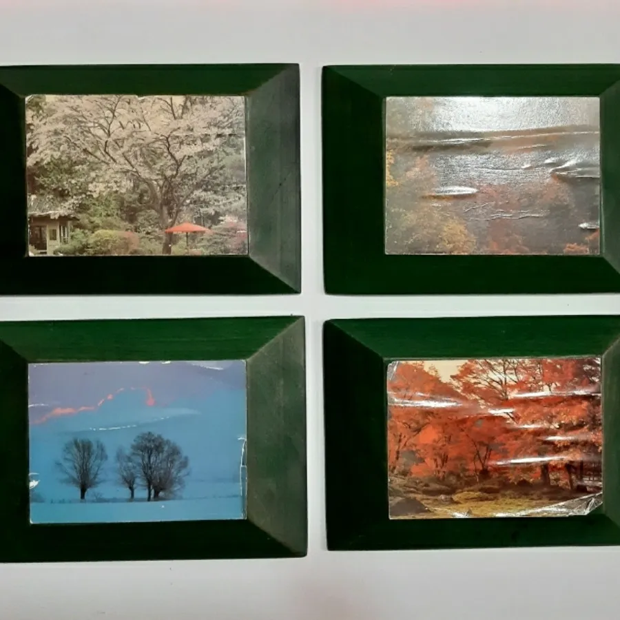 قاب عکس چوبی