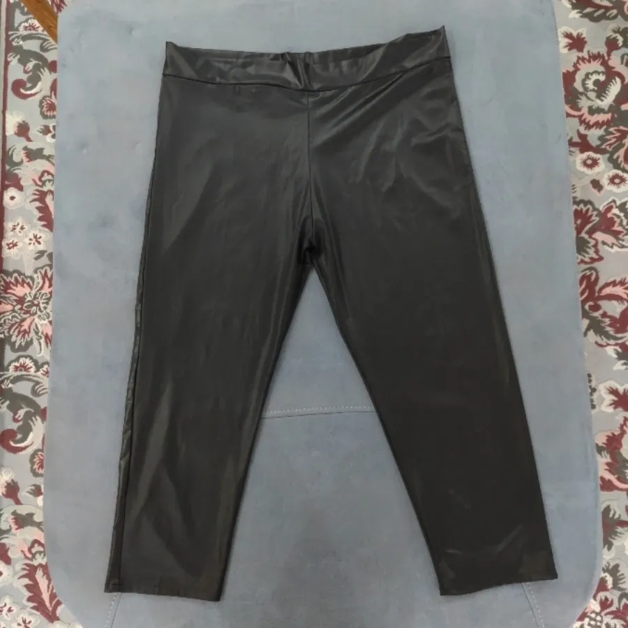 شلوار طرح چرم سایز بزرگ