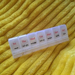جای قرص ایام هفته