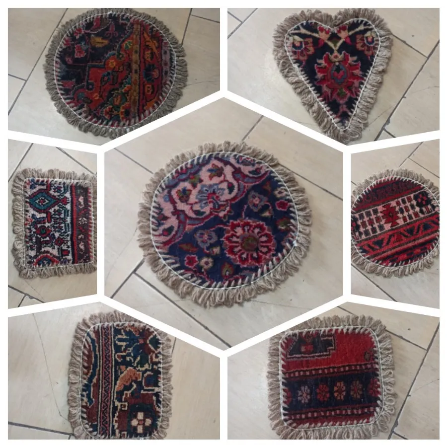 فرش روی صندلی