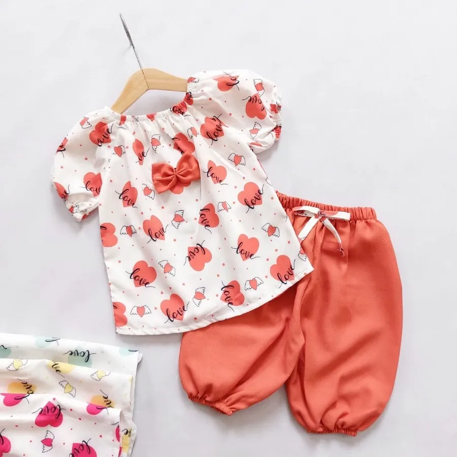 شومیز شلوارک قلبی ?