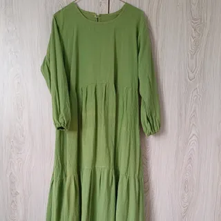 پیراهن بلند سبز