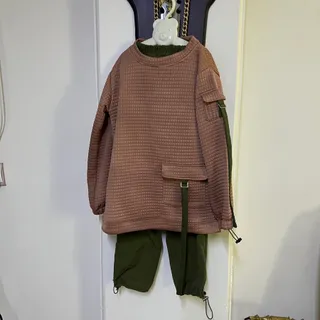 ست بلوز شلوار گرم