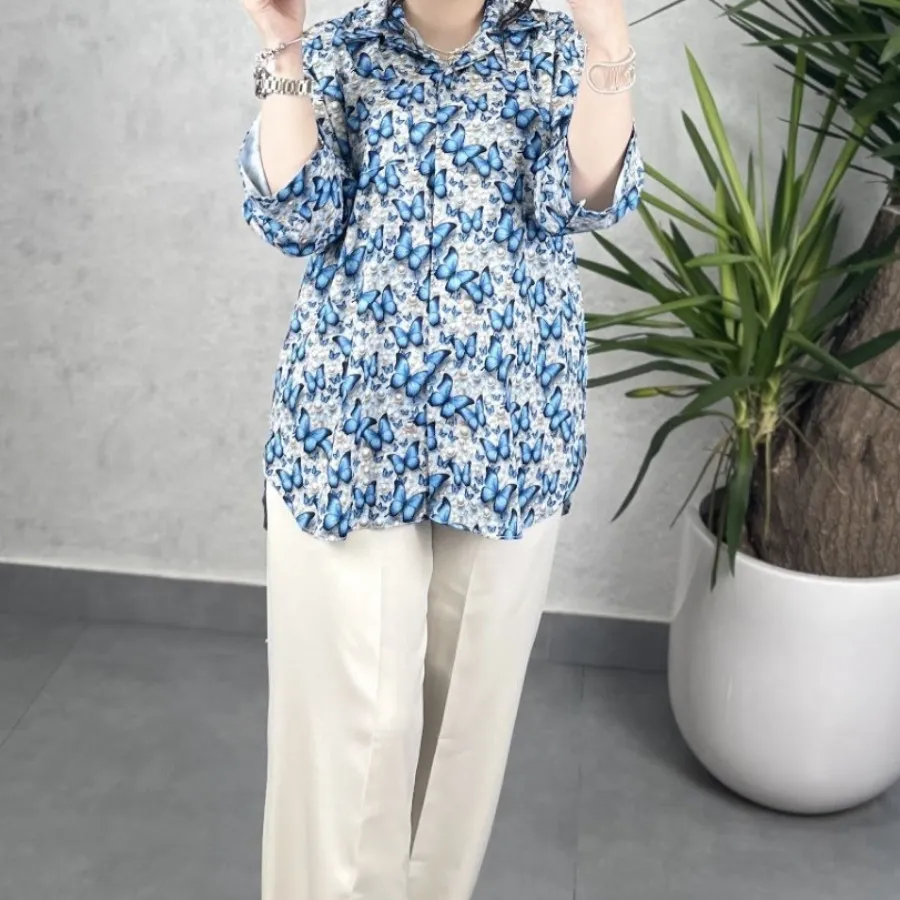 شومیز طرح دار