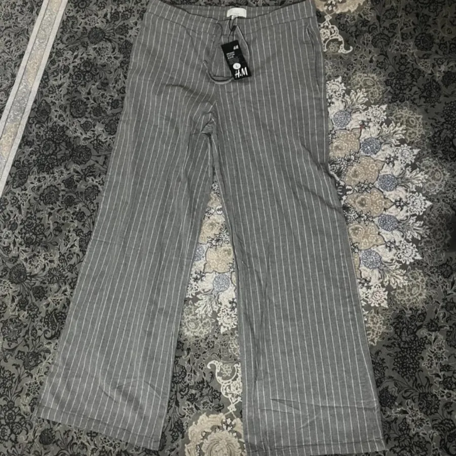 شلوار لینن H&M اورجینال