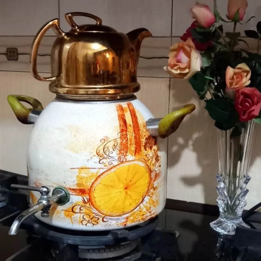 کتری لعابی 6 لیتری