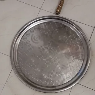 سینی استیل بزرگ