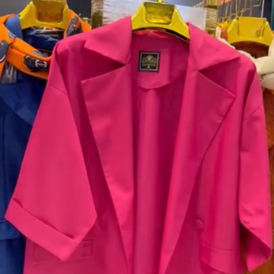 کت کتان سرخابی