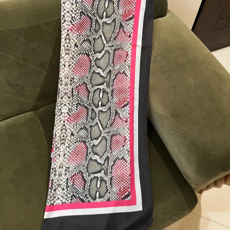 شال نخی پوست ماری