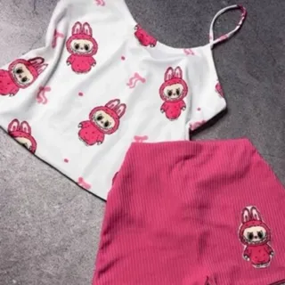 ست تاپ شلوارک لبوبو