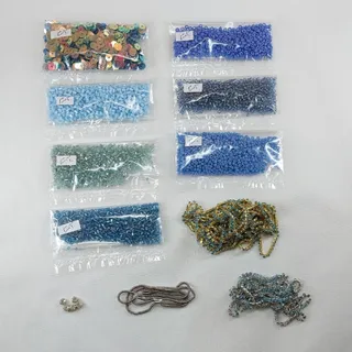 پک جواهردوزی آبی