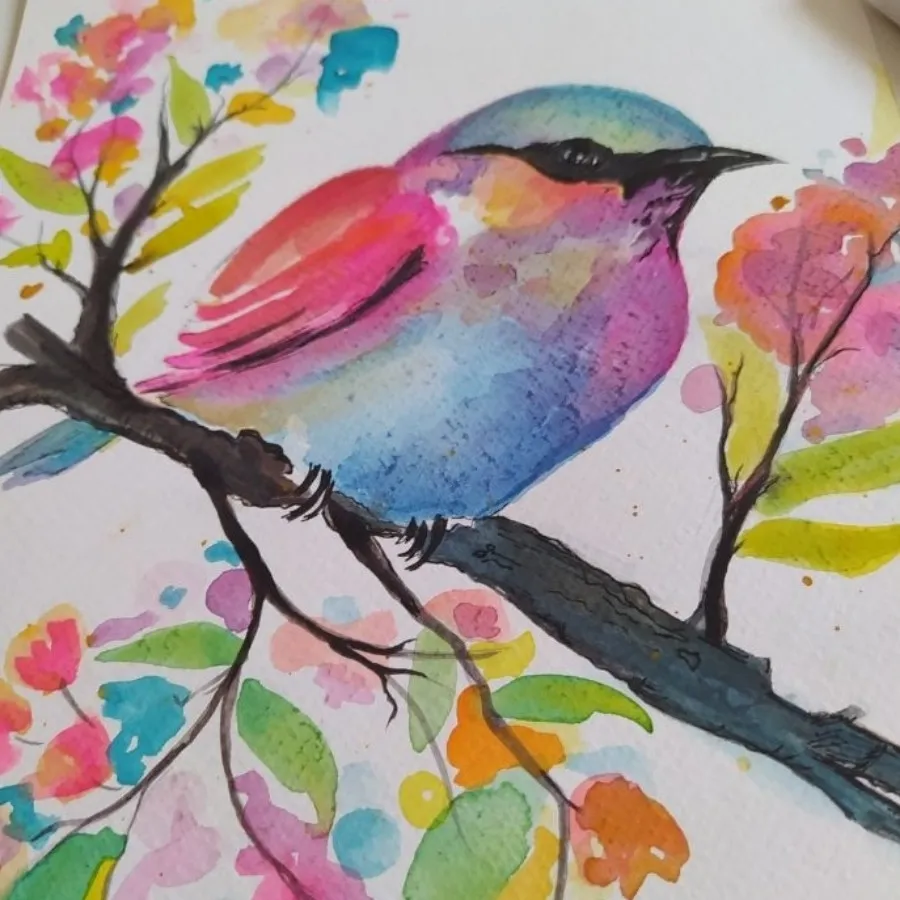 تابلو دکوراتیو پرنده