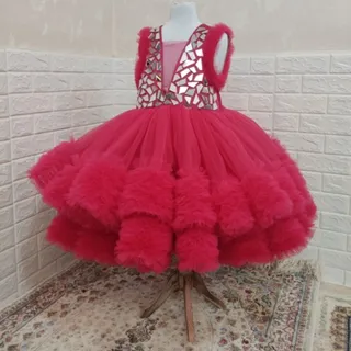 پیراهن پرنسسی کودک