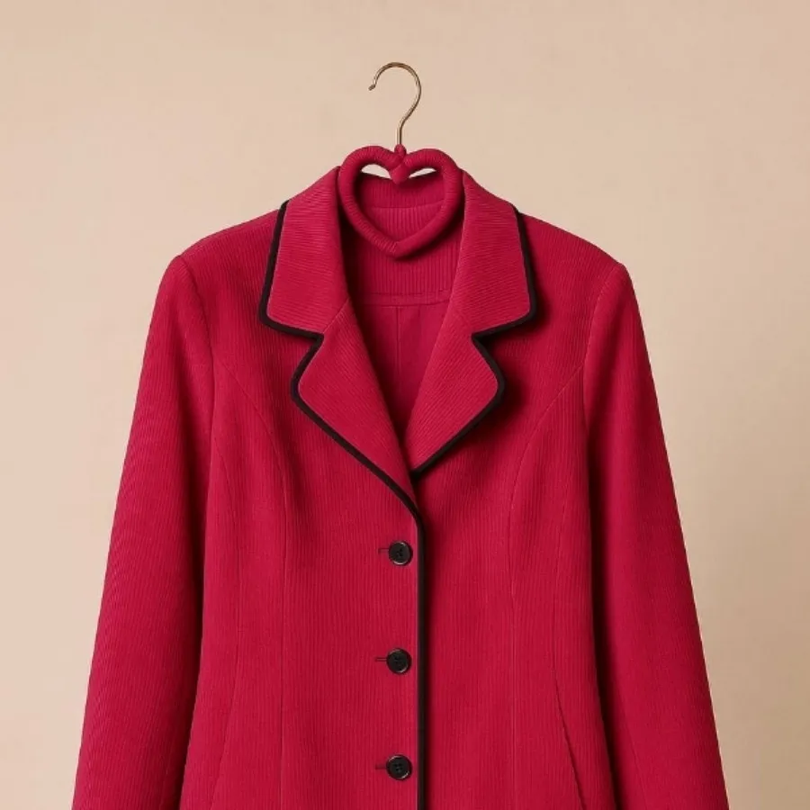 کت سرخابی جذاب