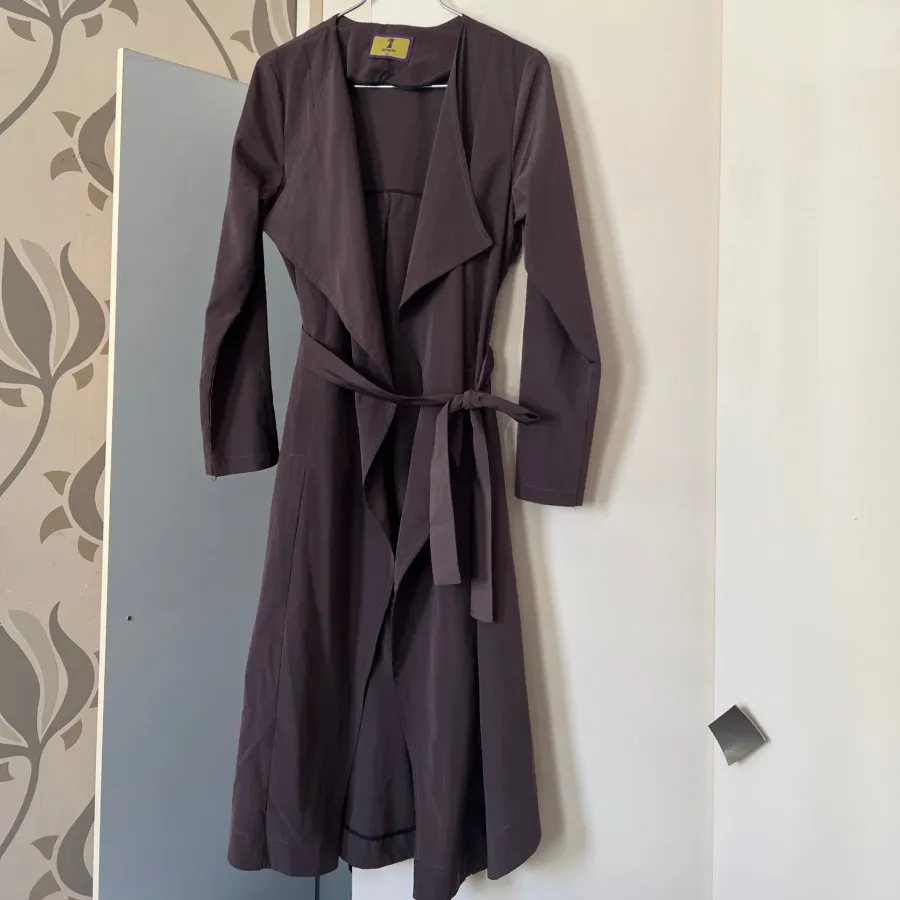 بارانی جلو باز شکلاتی