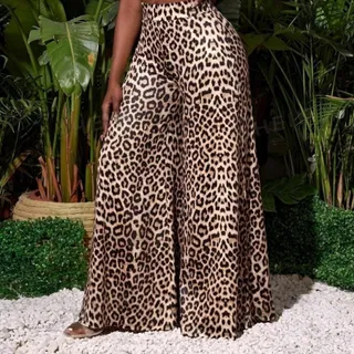 شلوار دامنی پلنگی