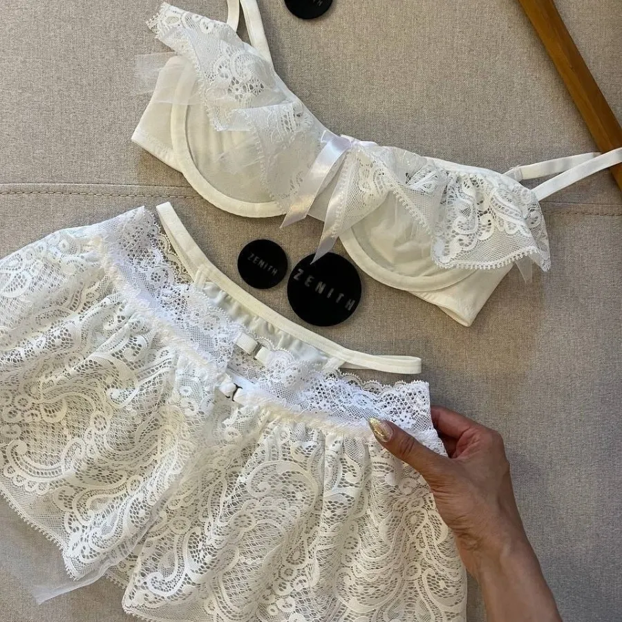 لباس خواب دامنی سه تیکه