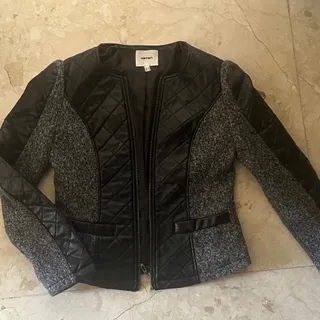 کت کوتاه چرم کوتون