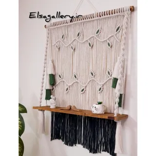 شلف مکرومه مدل رویش