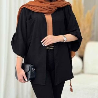 مانتو مشکی