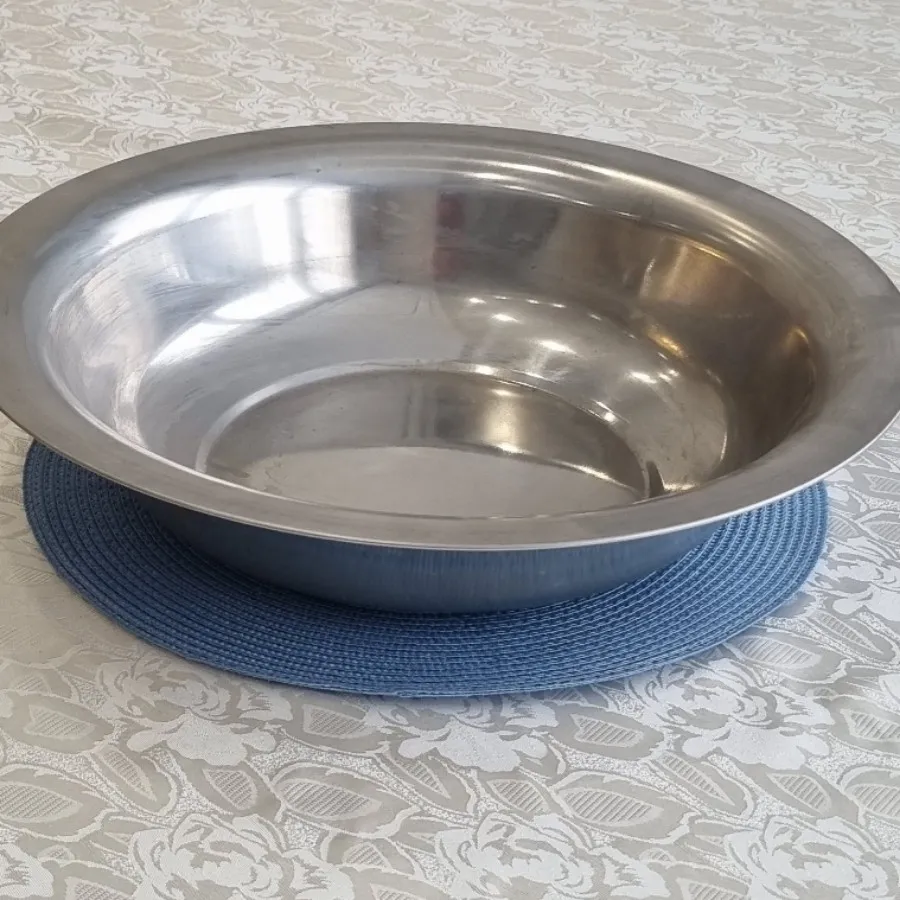 جام زیر سماوری لگن استیل