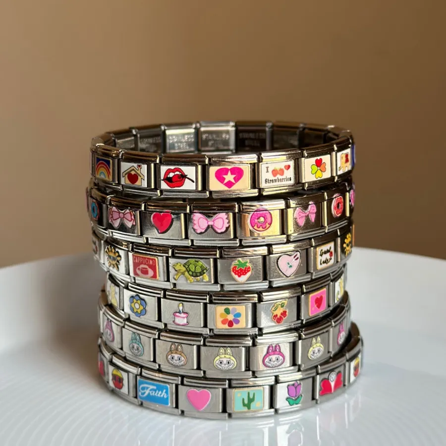 دستبند ایتالیایی 18 چارمی