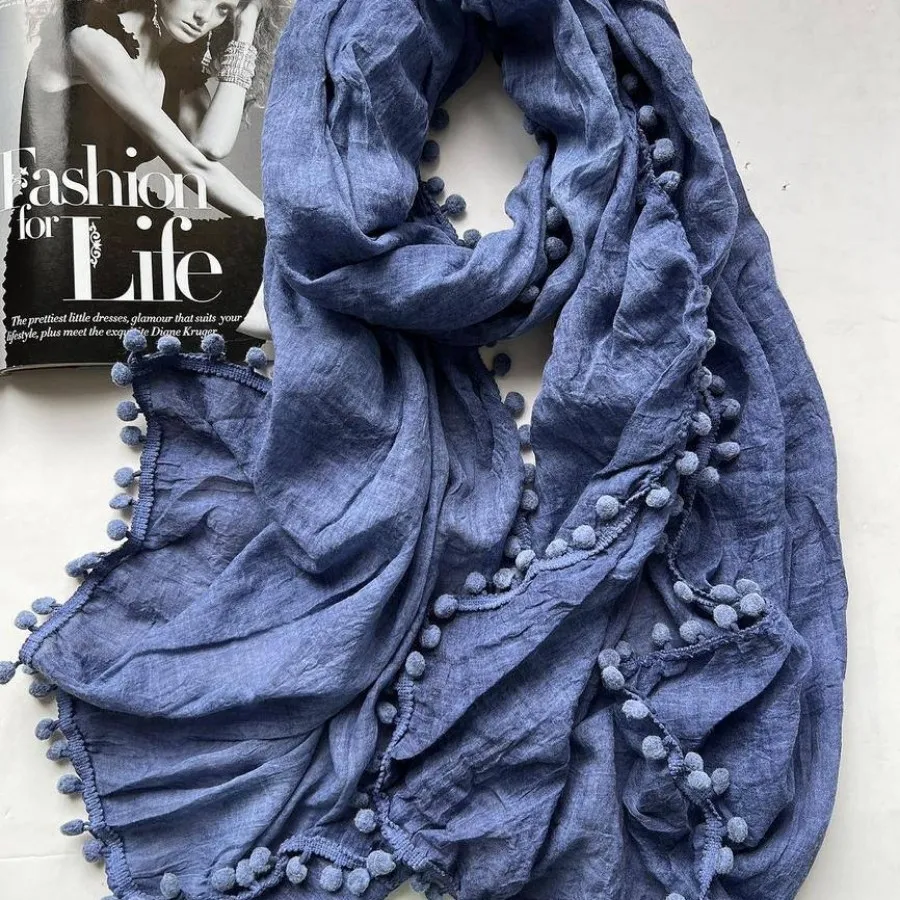 شال حریر دالبر دار