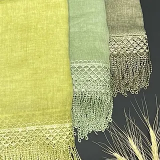 شال وال اوریب دور دانتل