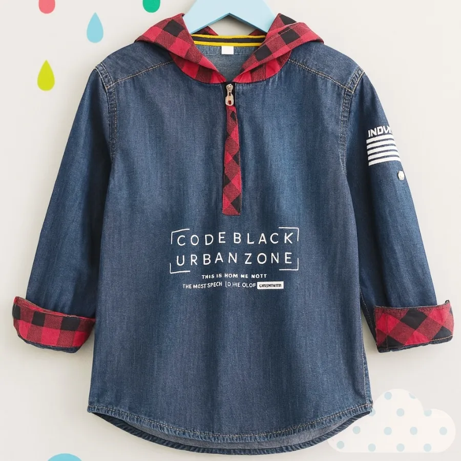 پیراهن جین پسرونه