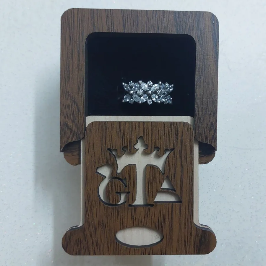 انگشترنقره GTAمشابه جواهر