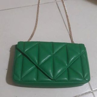 کیف سبز اچ اند ام