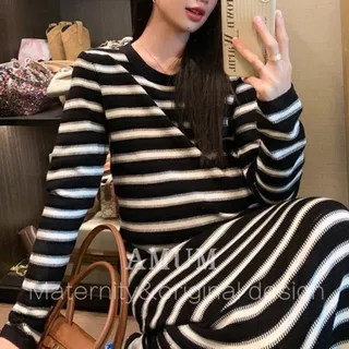 پیراهن بافت گرم بلند